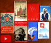 New York 1939-40 World's Fair collection 7 Travel brochures Art Deco style