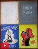 Dance Ballet de Paris 1950-2 Moulin Rouge lot x 4 programs Roland Petit