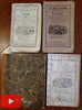 Americana 1838-1845 manuscript lot x 4 items Almanacs President album