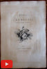 Moliere Boucher engraved prints x 35 Lemerre portfolio women interiors domestic