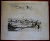 Brazil 1671 Ogilby view Isle Tamaraca Dutch Fort northwest coast South America