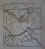 NY Tribune Civil War rare newspaper maps Aug. 1861 Battle Bull Run Casualty list