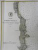 Wells Maine to Little Boar's Head Portsmouth 1879 Nautical coast chart large color