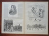 America Cup Yachting Race Harper's Gilded Age newspaper 1885 Cricket Nast China