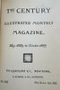 Century Illustrated 1885 leather book Monthly Magazine May - Oct