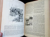 Century Illustrated 1885 leather book Monthly Magazine May - Oct