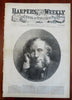 Winslow Homer the Nooning Harper's Reconstruction newspaper 1873 complete issue