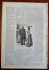 Winslow Homer the Nooning Harper's Reconstruction newspaper 1873 complete issue