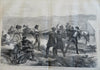Winslow Homer Noon Recess Harper's Reconstruction 1873 issue Modoc War Baker