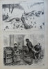 Cavalry Drill Trout Fishing Harper's Grant cover newspaper 1885 complete issue