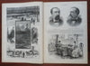 Remington Oklahoma Boomers Harper's Gilded Age newspaper 1885 complete issue