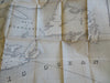 British Colonies Trade c. 1853 Andrews 4 huge U.S. maps Texas Florida Canada