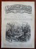 Watkins Glen Seneca Lake Adirondacks Willkie Collins 1870 Appleton's Journal