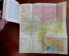 Volga Region Russia Soviet Era Travel Guide c. 1925 tourist book w/ 22 rare maps