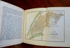 Volga Region Russia Soviet Era Travel Guide c. 1925 tourist book w/ 22 rare maps