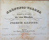 Johann Strauss Artist's Life Sheet Music Waltzes c. 1880 book 8 scores