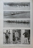 Crew racing Early Automobiles Dewey in Manila Harper's 1899 issue Philippines