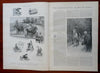 Crew racing Early Automobiles Dewey in Manila Harper's 1899 issue Philippines