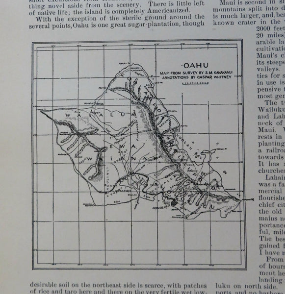 Hawaii island maps Faro Game El Paso U.S. Navy Haiti 1899 Philippines Harper's