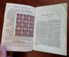 Family Friends Domestic Magazine Sewing Patterns Puzzles 1856 illustrated stamps