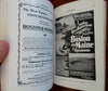 Maine Woods Sportsman's Guide Hunting Fishing Camping 1901 guidebook w/ lg. map