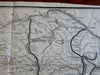Northern Maine Hunting & Fishing 1908 Bangor & Aroostook RR lines promo map