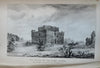 Emory Expedition Church Ruins Hieroglyphics Fire Place Rock 1848 Lot x 6 prints