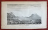 San Felippe New Mexico Emory Expedition City View 1848 lithographed print