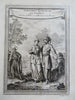 Tartars Tartary Asia Ethnic Views Soldiers Women's Fashion 1749 Lot x 4 prints