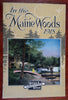 In the Maine Woods 1918 Sportsman's Guide illustrated book w/ large RR map