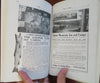 In the Maine Woods 1918 Sportsman's Guide illustrated book w/ large RR map