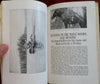 In the Maine Woods 1925 Sportsman's Guide illustrated book w/ large RR map