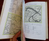 In the Maine Woods 1925 Sportsman's Guide illustrated book w/ large RR map