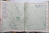 Hampshire County Massachusetts 1873 F.W. Beers Complete Atlas 35 Township Maps