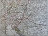 Germany Holy Roman Empire Napoleonic Europe 1806 Desray four sheet map