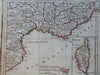 Napoleonic France 1st Empire Revolutionary France 1806 Glot Desray six sheet map