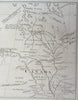 North America Midwest Mississippi River Lake Superior c1850 historical Senex map