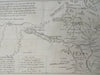 North America Midwest Mississippi River Lake Superior c1850 historical Senex map