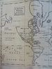 World map 1755 Russian Treaty Lisbon Lapland Fungi Earthquakes fly lizard magaz.