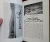 In the Maine Woods 1922 Sportsman's Guide illustrated book w/ large RR map