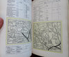 In the Maine Woods 1922 Sportsman's Guide illustrated book w/ large RR map