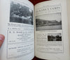 In the Maine Woods Sportsman's Guide 1928 illustrated book w/ large RR map