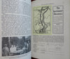 In the Maine Woods Sportsman's Guide 1933 illustrated book w/ large RR map