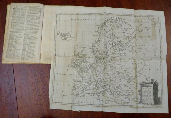 Judaism Prussia Wars Karl Linnaeus Europe Jefferys Map 1756 London mag. issue