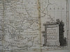Judaism Prussia Wars Karl Linnaeus Europe Jefferys Map 1756 London mag. issue