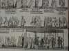 Germany Map Coronation Procession Ostriches Sept. 1761 London mag. full issue