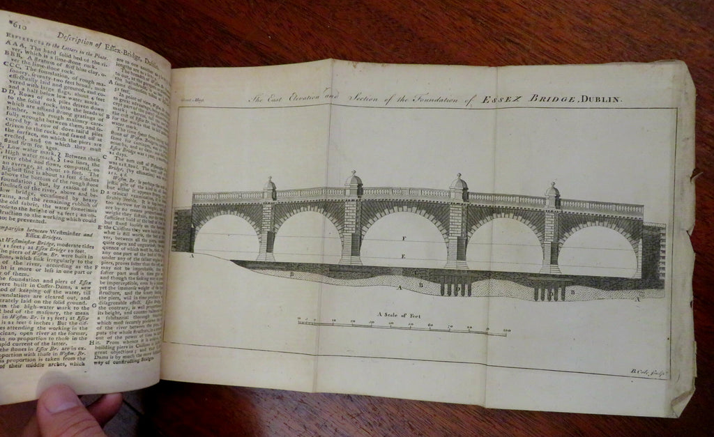 Ceylon British Army Forces Essex Bridge Dublin 1761 London mag.