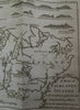 Falkland Islands decorative map Virginia Petition 1770 London mag. full issue