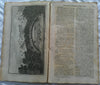 American Town urban Planning New York 1770 London mag. China Voltaire Pope