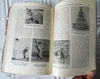 WWI Political Cartoons Turkey Chopping Block 1915 scarce illustrated magazine